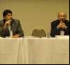 Carlos Eduardo Sanches (ex-presidente da Undime) e Luiz Araújo (coord. técnico da pesquisa)